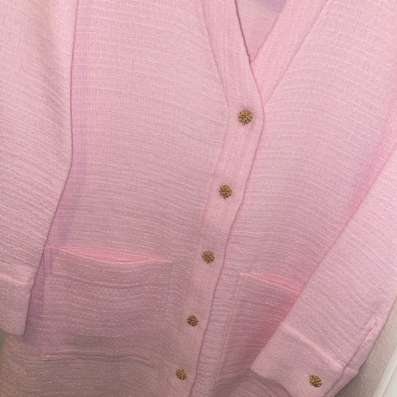 Zara pink blazer button up dress new with tags - Picture 4 of 4